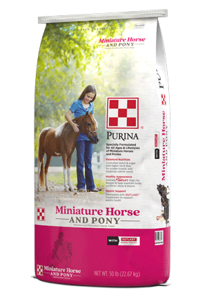 Image of Miniature Horse and Pony feed bags right facing