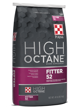 High Octane® Fitter 52™ Supplement for all show livestock species