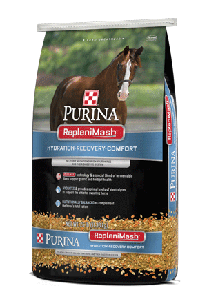 Purina® RepleniMash™ Product right facing 25 Pound Bag