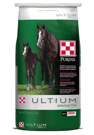 Image of Ultium® Growth horse feed bag front facing