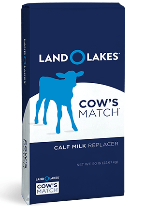 LAND O LAKES® Cow’s Match® ColdFront® Protein Blend Calf Milk Replacer