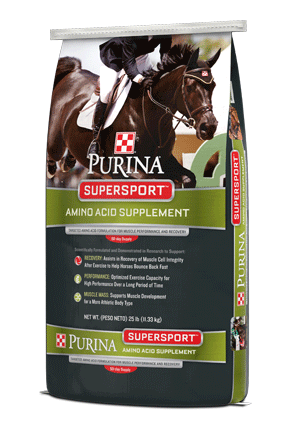 Image of SuperSport™ Amino Acid Horse Supplement right facing