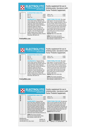 Image of Purina Chick Electrolyte 3 Pack Back