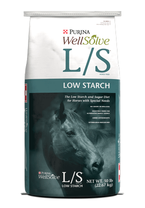 Image of WellSolve L/S® horse feed bag front facing