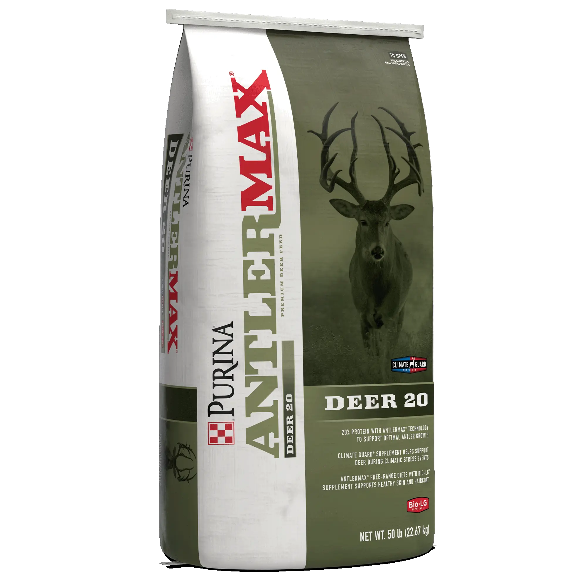 AntlerMax pellets support deer body weight and condition