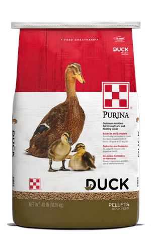 Purina® Duck Feed package front view