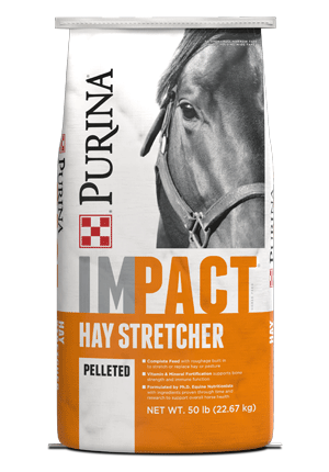 Impact Hay Stretcher Horse Feed front facing bag image