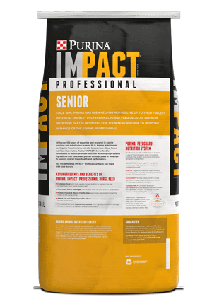 Impact® Professional Senior Horse Feed back facing