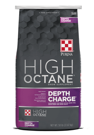 IImage of High Octane® Depth Charge® Supplement (50lb) show feed bag front facing