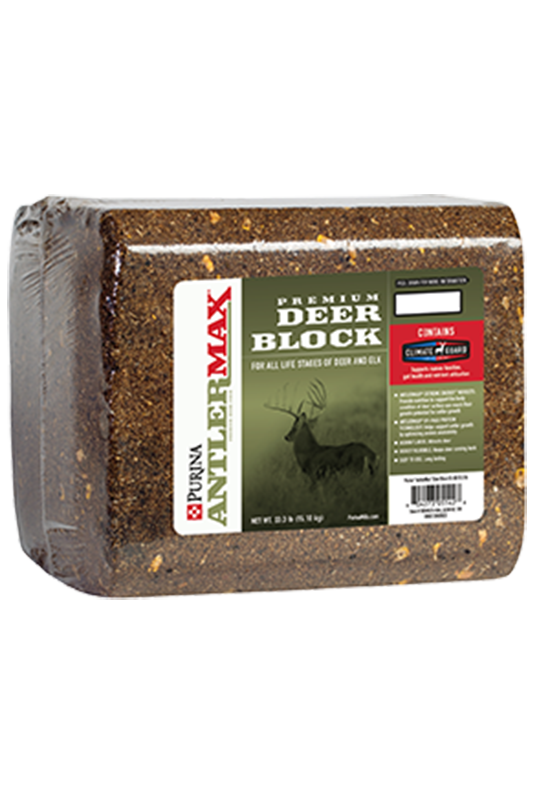 Image of AntlerMax® Deer Block deer feed package