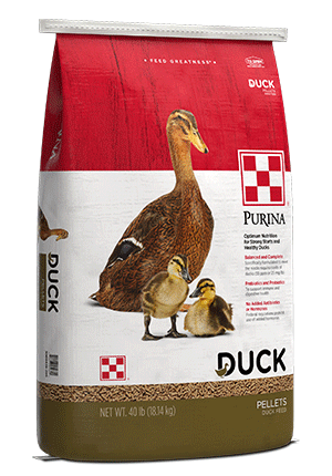 Purina® Duck Feed package left view